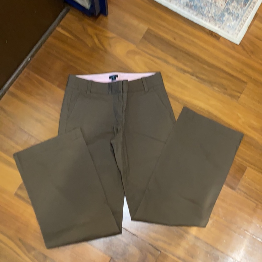 JCrew City fit khakis size 6